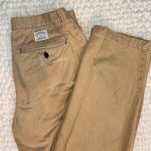 BOSSINI classic vintage chinos, straight leg work pants